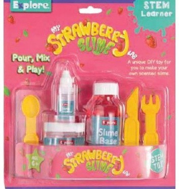 My Strawberry Slime Lab