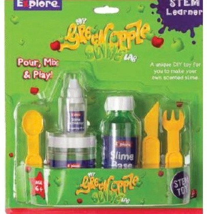 My Green Apple Slime Lab