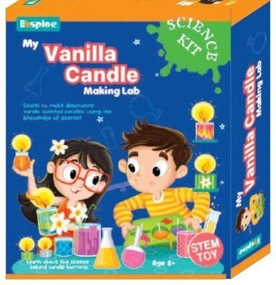 My Vanilla Candle Making Lab