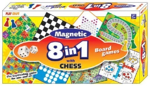 Magnetic 8 In 1 With Chess